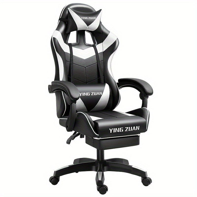 Ergonomic Gaming Chair with Reclining Feature - Ideal for Home Office & Competitive Gaming