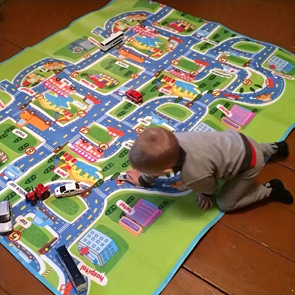 Single-Sided Crawling Mat made of Eva Foam Material, 160*130*0.5cm in size, Moistureproof & Waterproof Game Mat