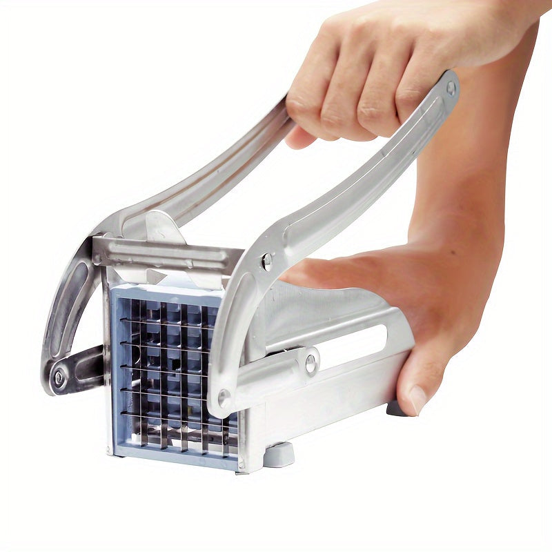 A versatile kitchen tool that acts as a fruit slicer, manual food grater, vegetable slicer, onion chopper, potato slicer, and more. Perfect for all your kitchen needs, this multifunctional gadget is a must-have for any home cook.