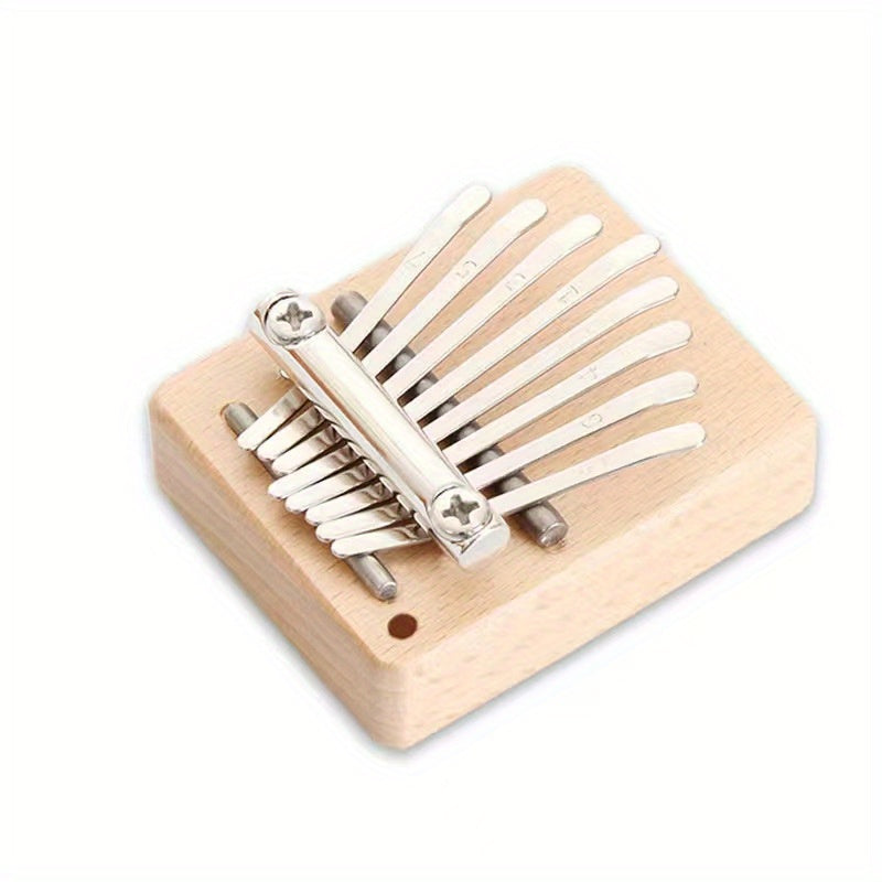 8 Keys Mini Kalimba Thumb Piano - Ideal Gift for Beginners and Music Lovers, Perfect for Eid Al-Adha Celebrations