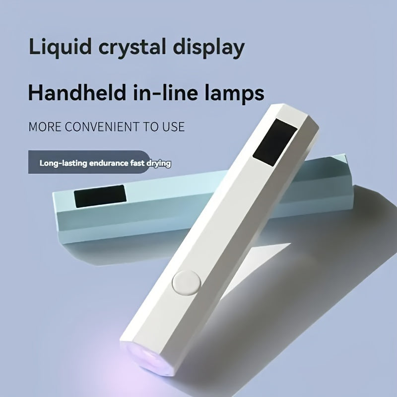 USB LED Nail Dryer - Quick Gel Polish Curing, Portable & Energy-Efficient for Home and Salon.