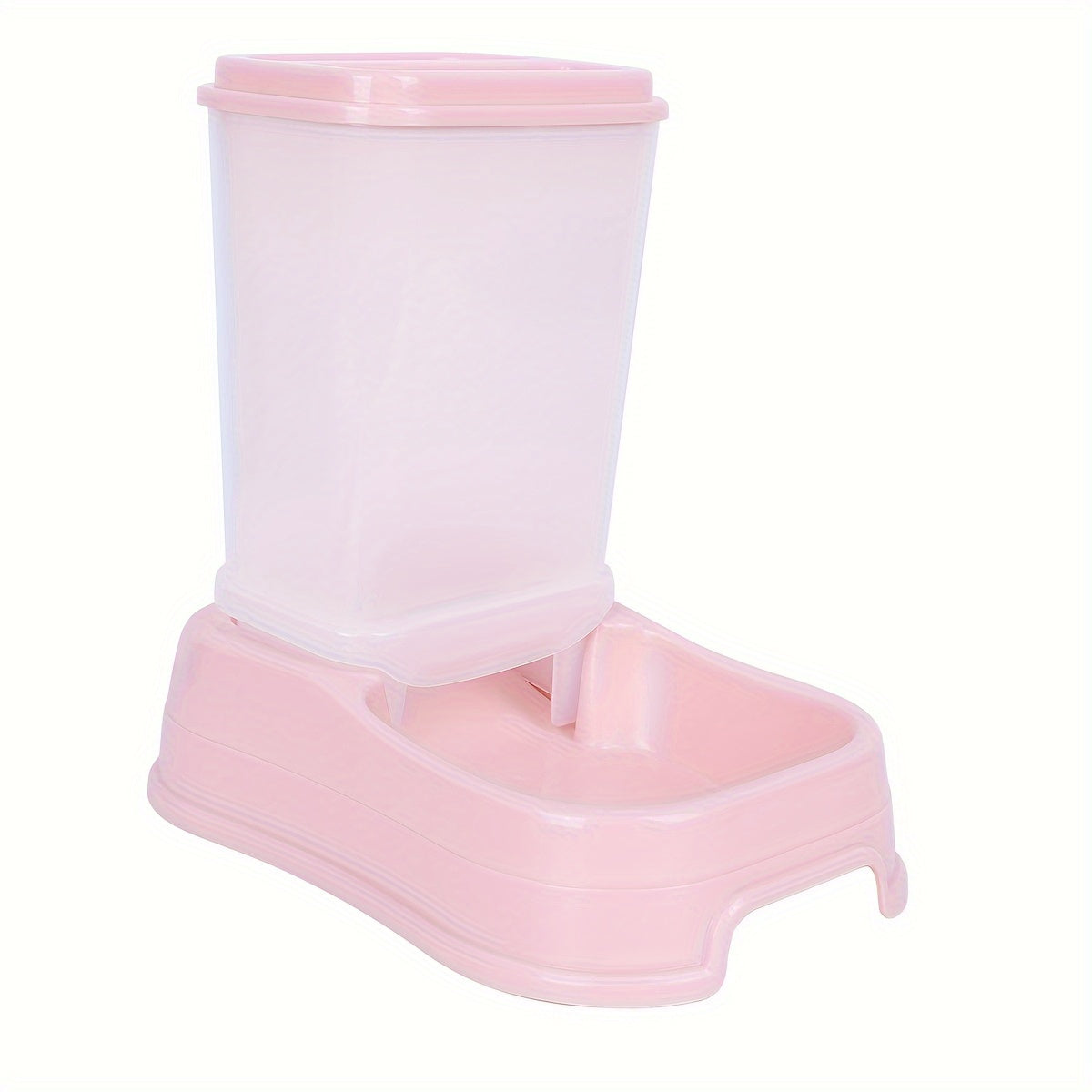 Super Large Capacity Automatic Pet Feeder - Non-Electric, Ideal for Cats & Dogs Indoor Use.