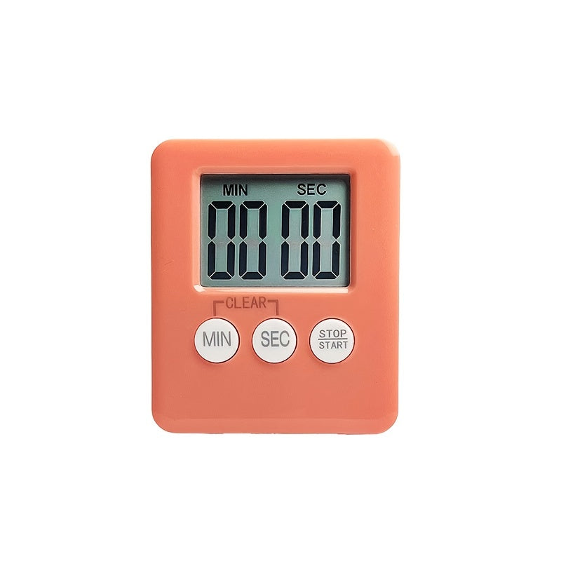 1 piece of the multi-functional Timer, which serves as a student time manager, as well as a kitchen or bedroom timer. It also functions as a reminder clock and alarm clock. This timer promotes time management and self-discipline. It is a useful kitchen