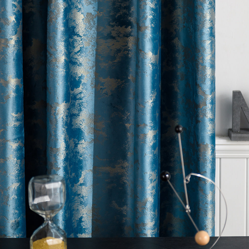 This bronzing velvet blackout curtain is suitable for various rooms in your home including the living room, bedroom, kitchen, bathroom, and can also be used for home decor purposes.