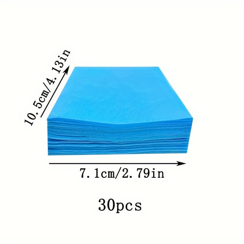 Pack of 30 versatile cleaning wipes that can be used as an air freshener, stain remover, and tile and surface whitener. Perfect for use during travel, in hotels, and for commercial purposes.