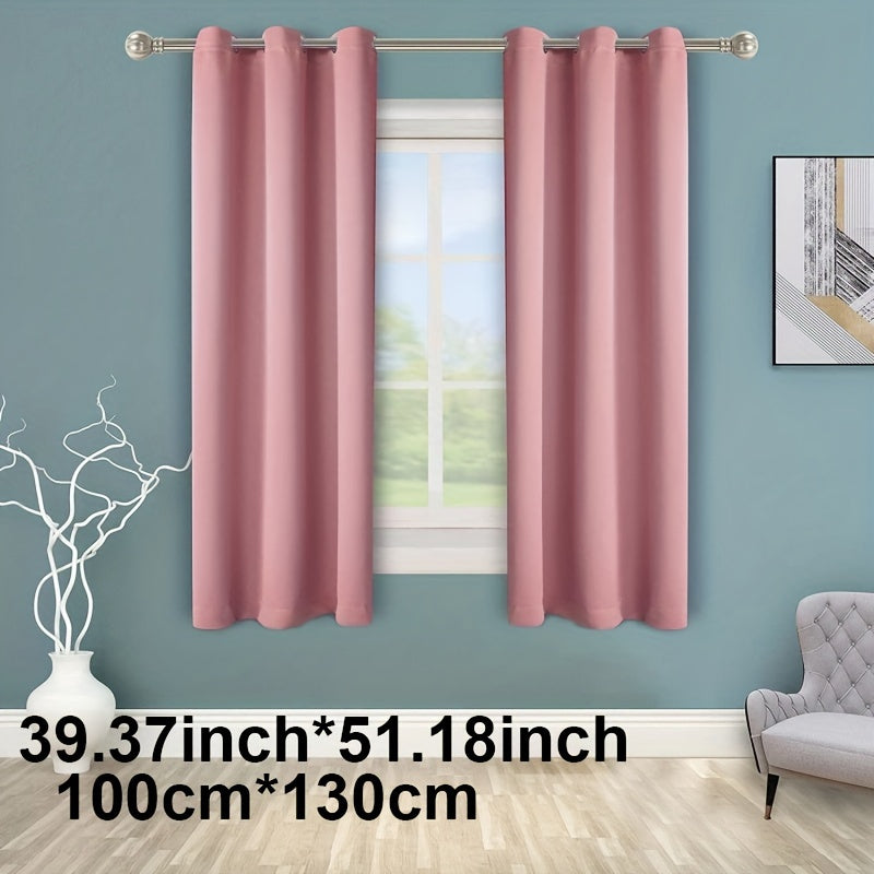 Enhance your space with this 1-panel blackout curtain in solid black color, designed to insulate against heat and cold, darken the room, and reduce incoming light. Perfect for adding style and functionality to your study, bedroom, kitchen, or living room