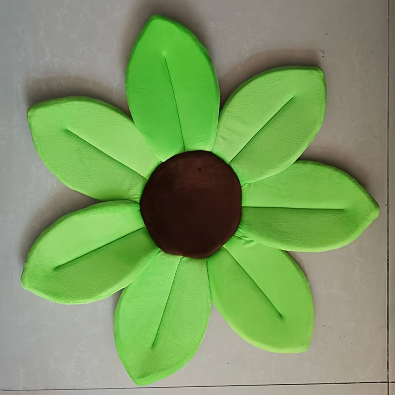 Adorable Cartoon Sunflower Baby Bath Mat - Ensure a Safe and Comfortable Bath Time for Your Little One!