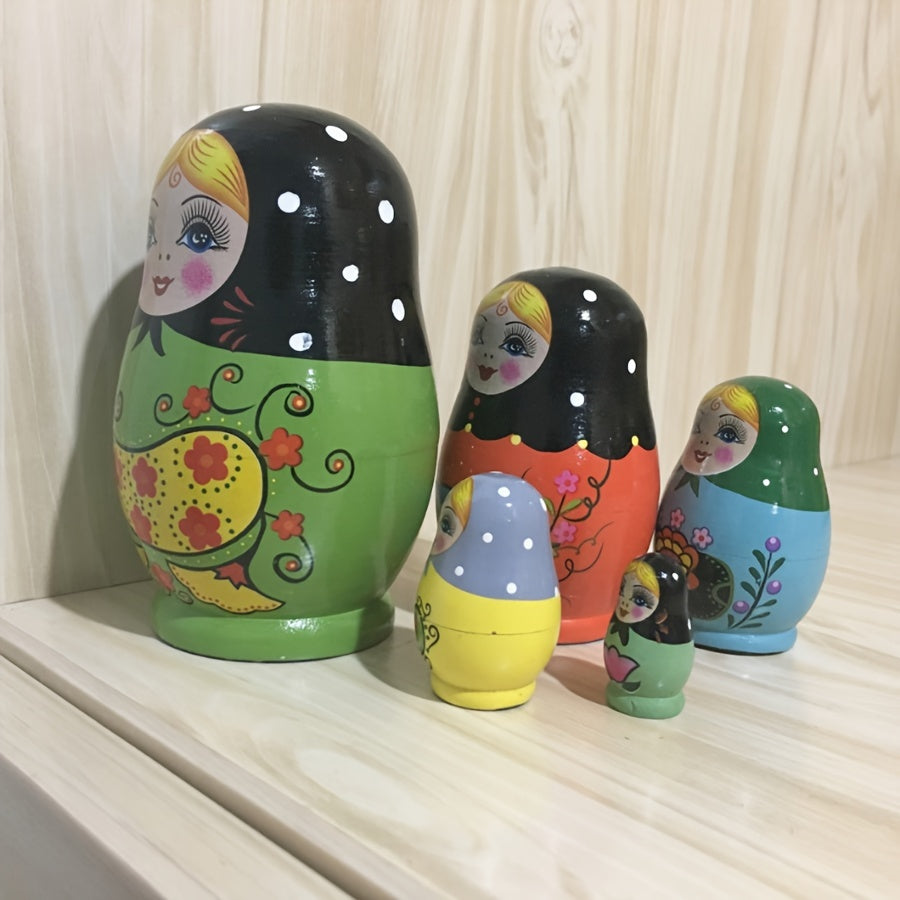 Handcrafted nesting dolls: Ideal toy gift for kids on any occasion.