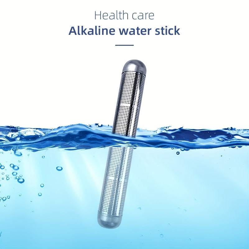 Portable Hydrogen-Rich Mineral Energy Purifier in Metal Material, Requires No Electricity for Purification - 1pc Alkaline Water Stick Filter.