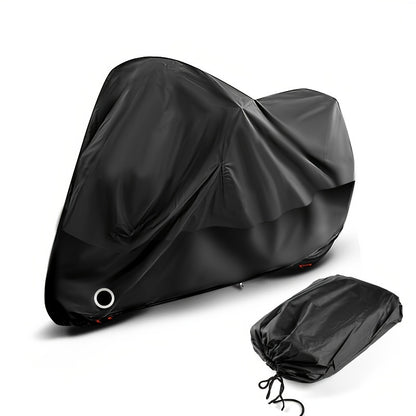 190T Polyester Taffeta Motorcycle Cover with Sun Protection, Sand Resistance, and Dust Shielding, Suitable for Motorcycles and Bicycles.