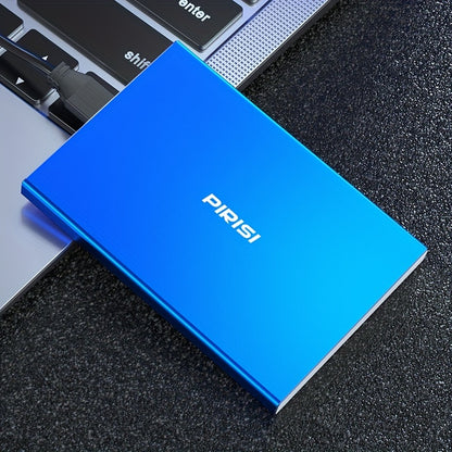 PIRISI High-speed USB3.0 Mobile Hard Drive with 500GB of data capacity, ideal as a gift for friends.