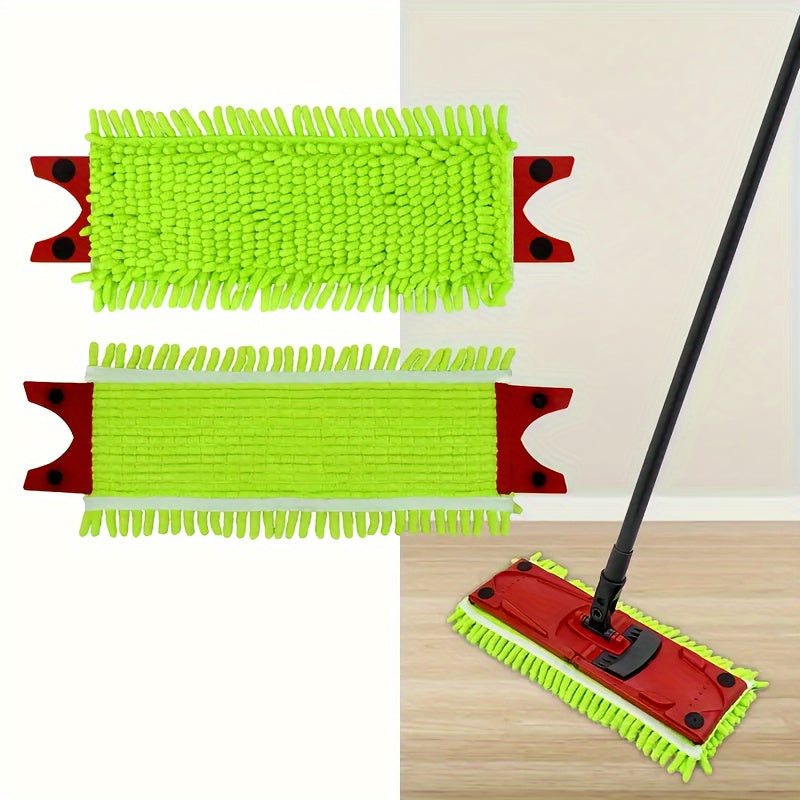 Upgrade your cleaning routine with the DLAIMI Ultramax XL 2-in-1 Flat Mop Replacement Pads. These highly absorbent pads are perfect for both wet and dry cleaning, making it easy to tackle dirt and water with ease. Measuring 45.72X15.24 cm and designed in