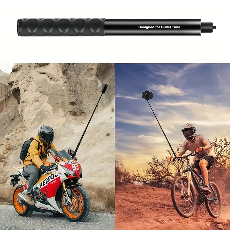 Insta360x3/4 invisible selfie stick for cycling sports camera.