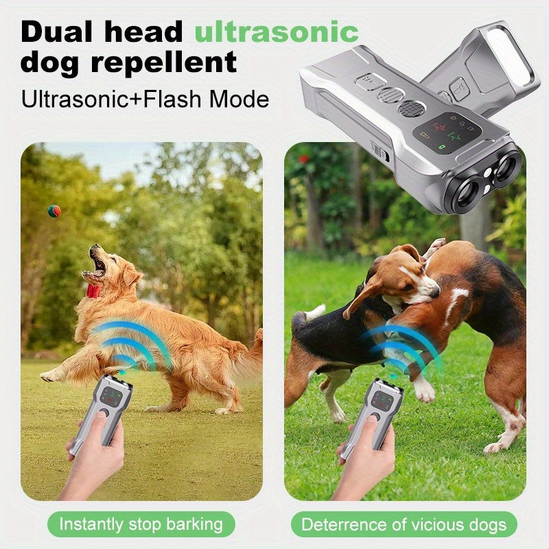 Safe way to train your dog with bark stopper and screen lighting.