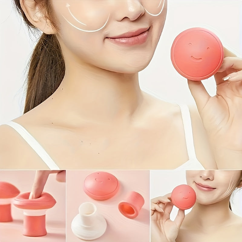 Silicone Face Lifting Massager reduces double chin and tones facial muscles, suitable for both men and women.