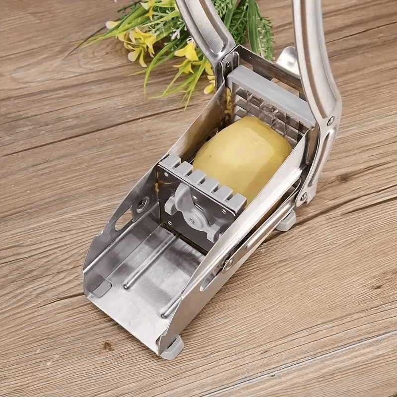 Stainless Steel Vegetable Slicer Set - Versatile Mandoline Cutter for Commercial and Household Use - Perfect for Potatoes, Cucumbers, Radishes, Lettuce - Safe for Food Contact - Manual Kitchen Tool for Fries and Slices