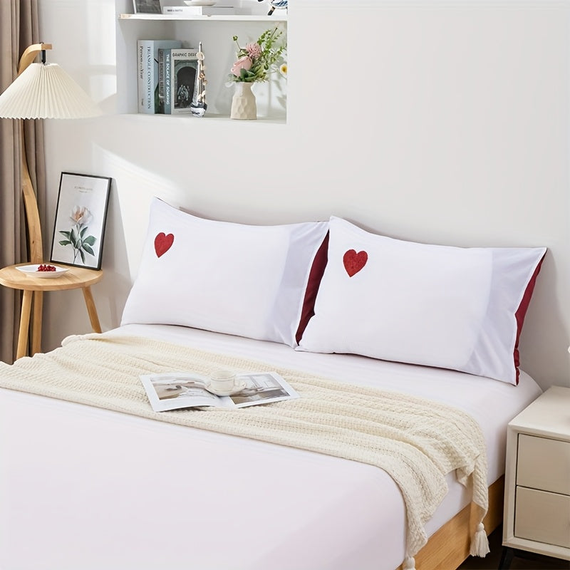 Two pieces of pillowcases with towel material, designed in 50*70 size. These pillowcases come in various flower patterns and are made of skin-friendly 100% polyester fiber spandex fabric. They are soft and comfortable to use, and do not come with a