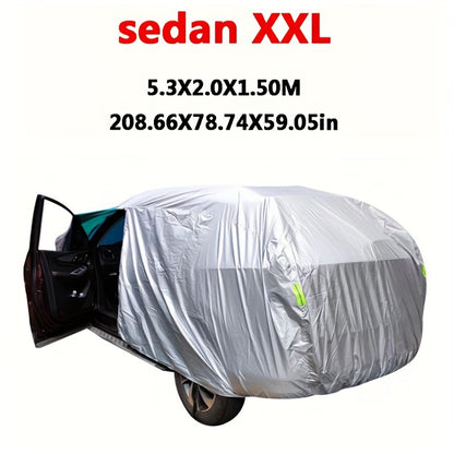 Universal SUV/Sedan Full Car Cover for Outdoor Protection