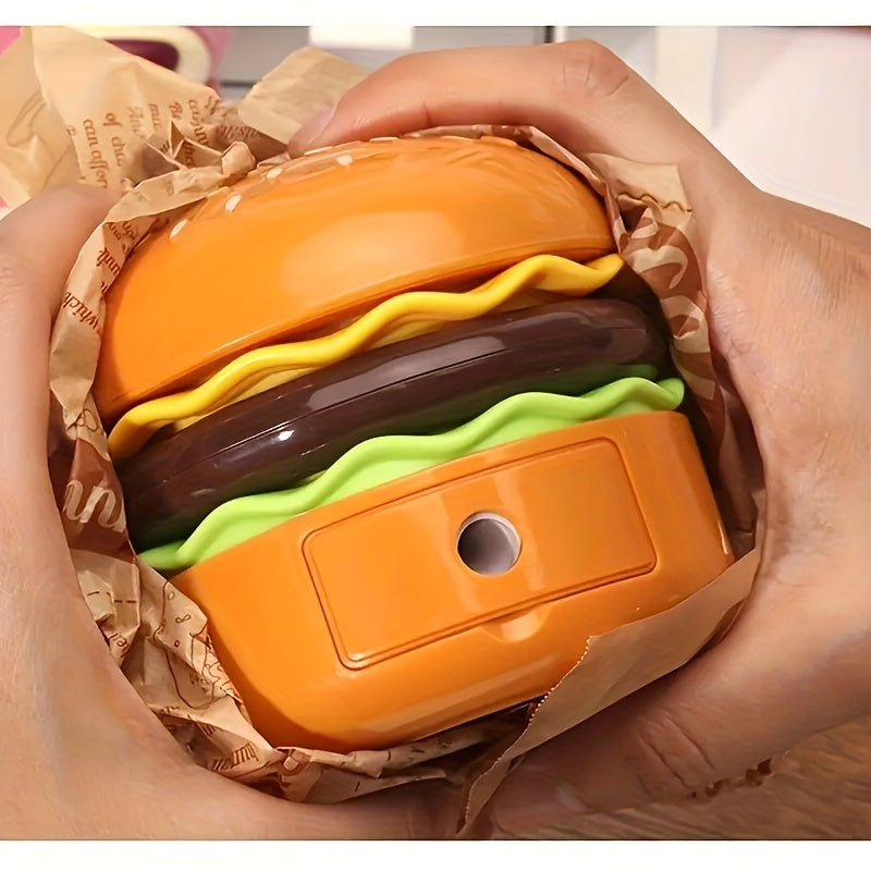 Add some fun to your bedroom with this unique 1pc Hamburger Night Light! Perfect for reading or setting an ambient vibe, this light is an ideal addition to your bedroom decor. It also makes for a great educational gift for parties, Christmas, or