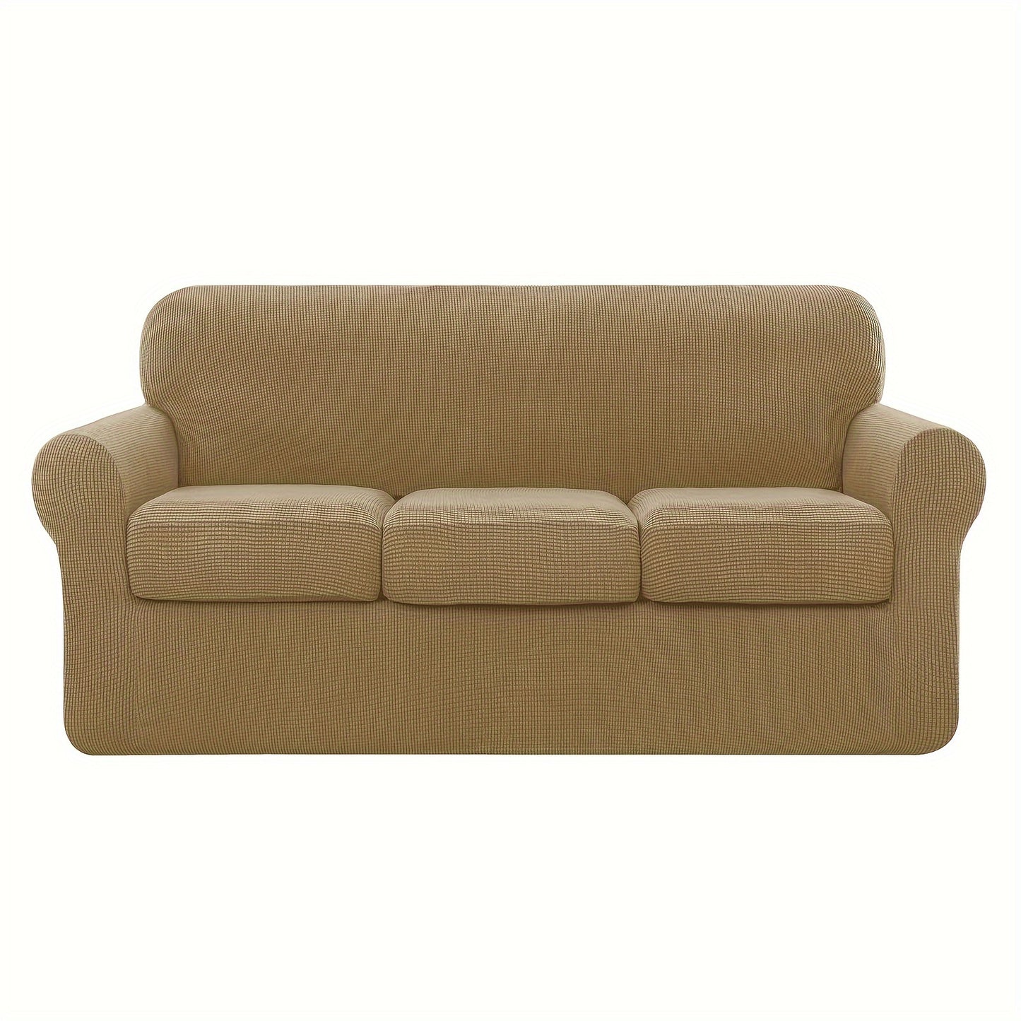 Soft sofa cover sets for bedroom, office, living room, or home decor. Available in 2, 3, or 4 piece sets. Stretchable and protective for couches and furniture.