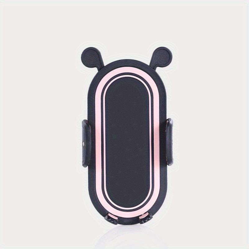 Enhance Your Baby's Stroller with a 360° Rotating Phone Holder in Black, White, and Pink!