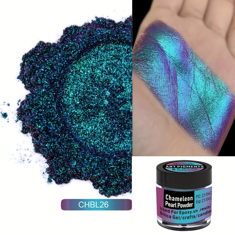 5g Chameleon Pearlescent Powder for DIY Resin Crafts