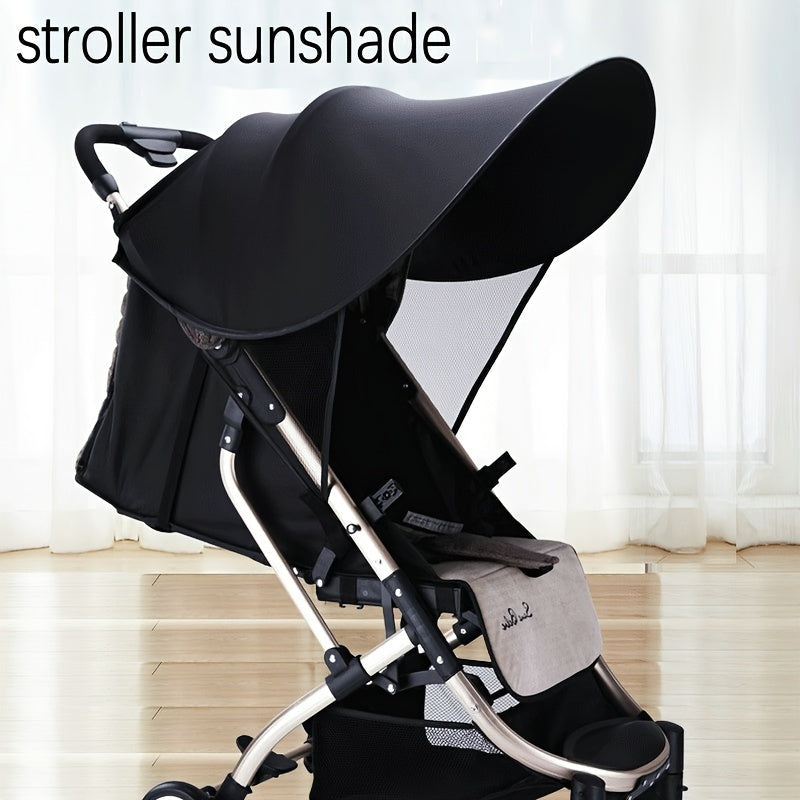 Travel Stroller Sunshade - Made of Long-Lasting Polyester Material, Complete Canopy for Maximum Sun Protection