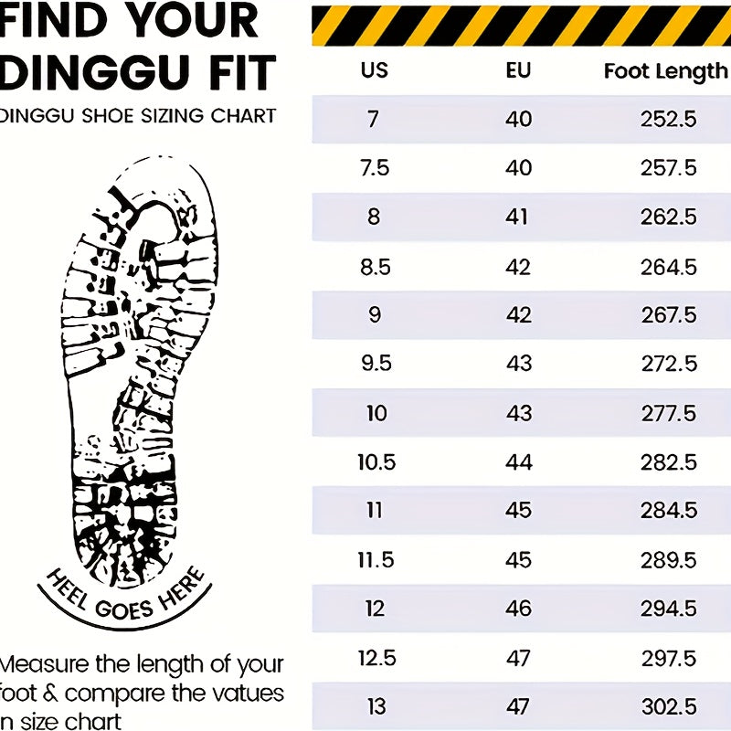 Durable steel toe work shoes with puncture-proof, non-slip and shock-absorbing features.