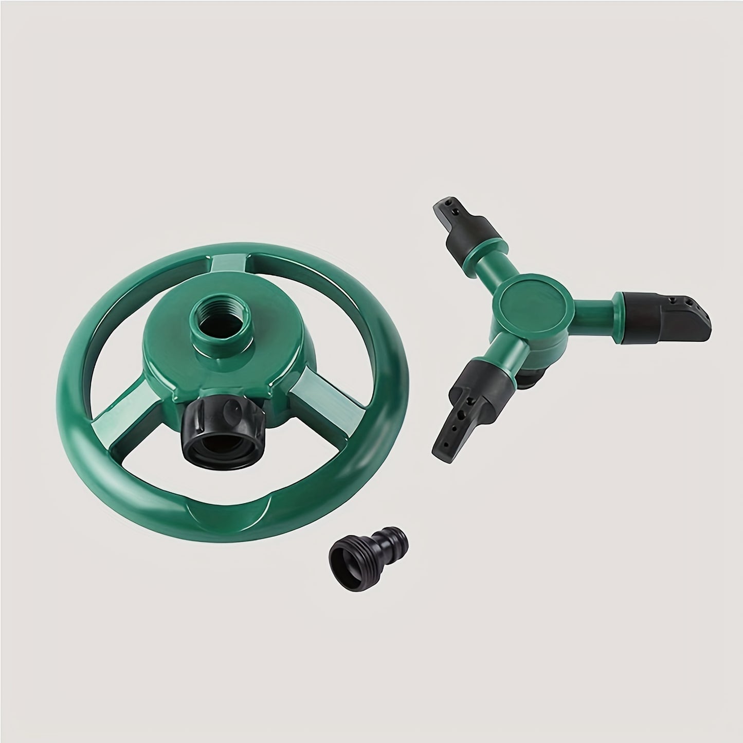 1pc Plastic Sprinkler for Yard Irrigation, 360 Degree Rotating Garden Sprinkler for Plant Watering and Outdoor Use.