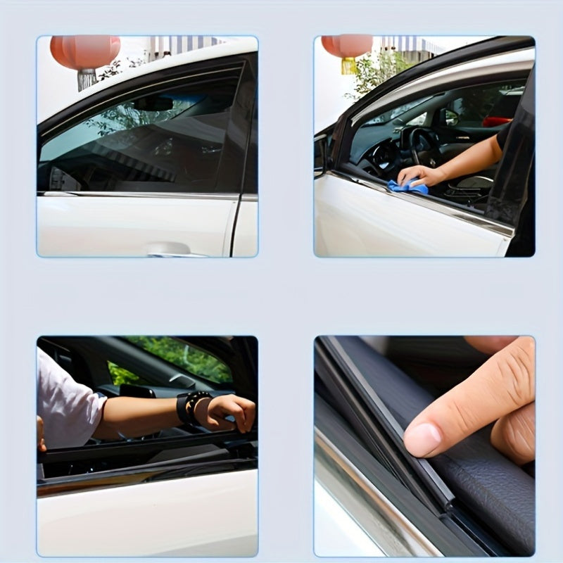 Universal 2-Pack Car Side Window Wipers with Boneless Design for Enhanced Visibility