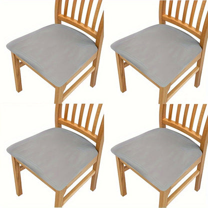 Dustproof and cat claw resistant chair covers available in 4 or 6 piece sets for dining and living rooms.