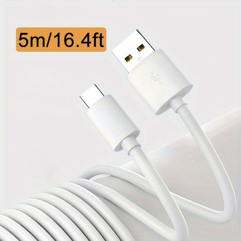 66W 6A Quick Charge USB-C Cable for Xiaomi, OPPO, Kindle, and Driving Recorders. Male to male, fabric flat cable with matte finish. Supports USB charging, data sync, and 50-80W power.