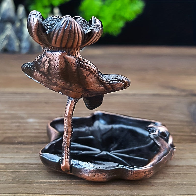 Elevate your home decor with our beautiful Lotus Backflow Incense Burner!