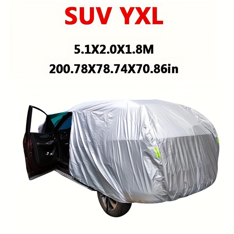 Universal SUV/Sedan Full Car Cover for Outdoor Protection