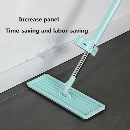 The pack includes 4 long-handled mops for wet and dry use, perfect for cleaning kitchen and bathroom tile floors. The spin mop is durable and ideal for dusting, making it a convenient cleaning tool for easy floor maintenance.