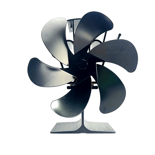 Energy efficient wall heater with a hot start feature and six 165mm large fan blades for high base airflow, no need for plugging in.