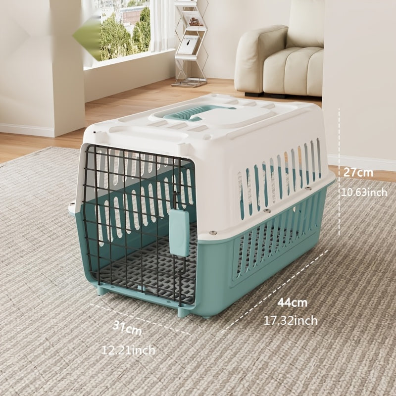 Portable Pet Air Box for Cats and Dogs for Air Travel.