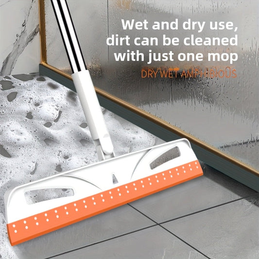 The Ultimate Cleaning Tool for Floors and Windows - Versatile Scraper for Tile, Glass, and Bathrooms - Removes Water, Dust, and Pet Hair with Ease - Must-Have Cleaning Accessory