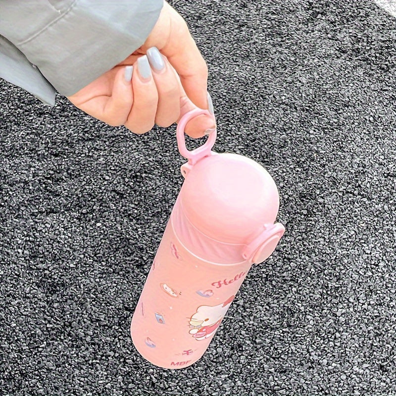 Sanrio Water Cup - The Cute and Portable Insulation Cup with a Straw, 420ML