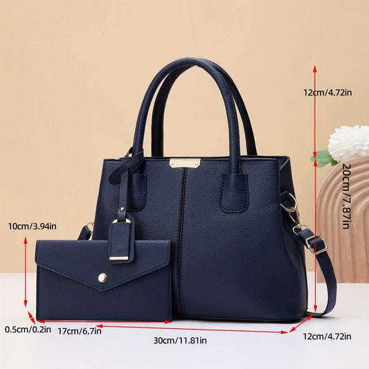 Gift mom a stylish and practical tote and crossbody bag set for Mother's Day.