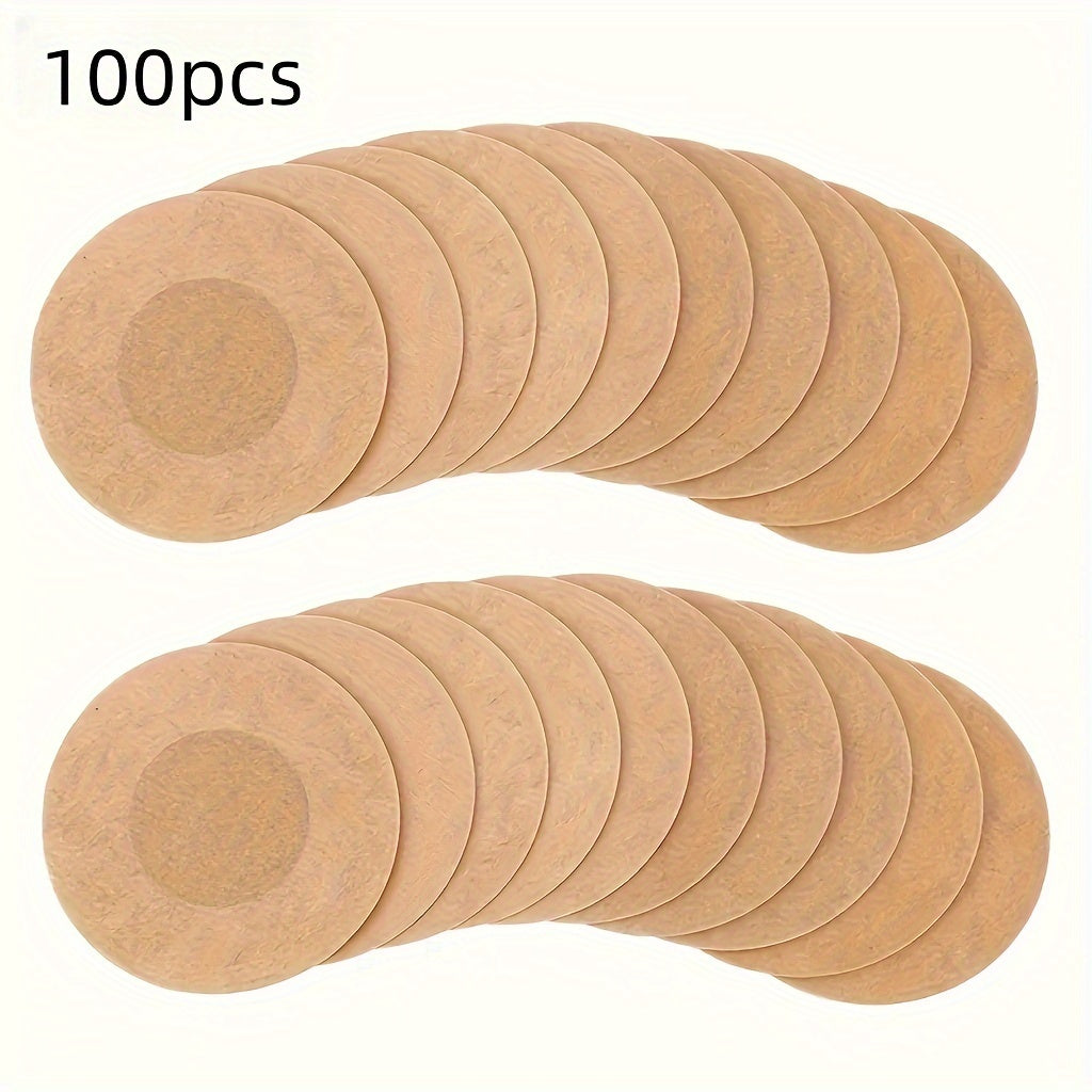 50/100 Disposable Strapless Nipple Covers for Women, Self-Adhesive Breast Pasties