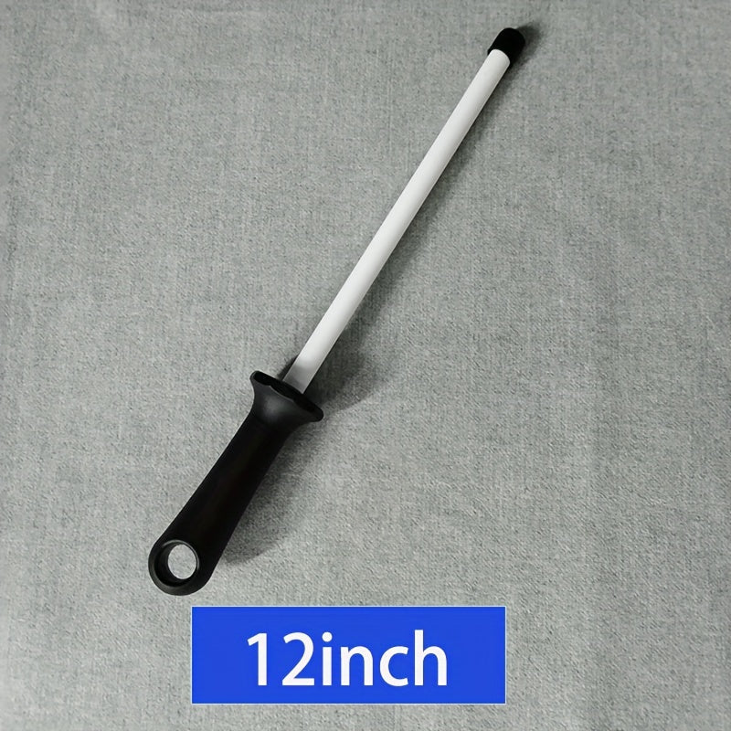 Ceramic Zirconia Rod Knife Sharpener with ABS Handle - Ideal for Keeping Kitchen Knives and Furniture Sharp