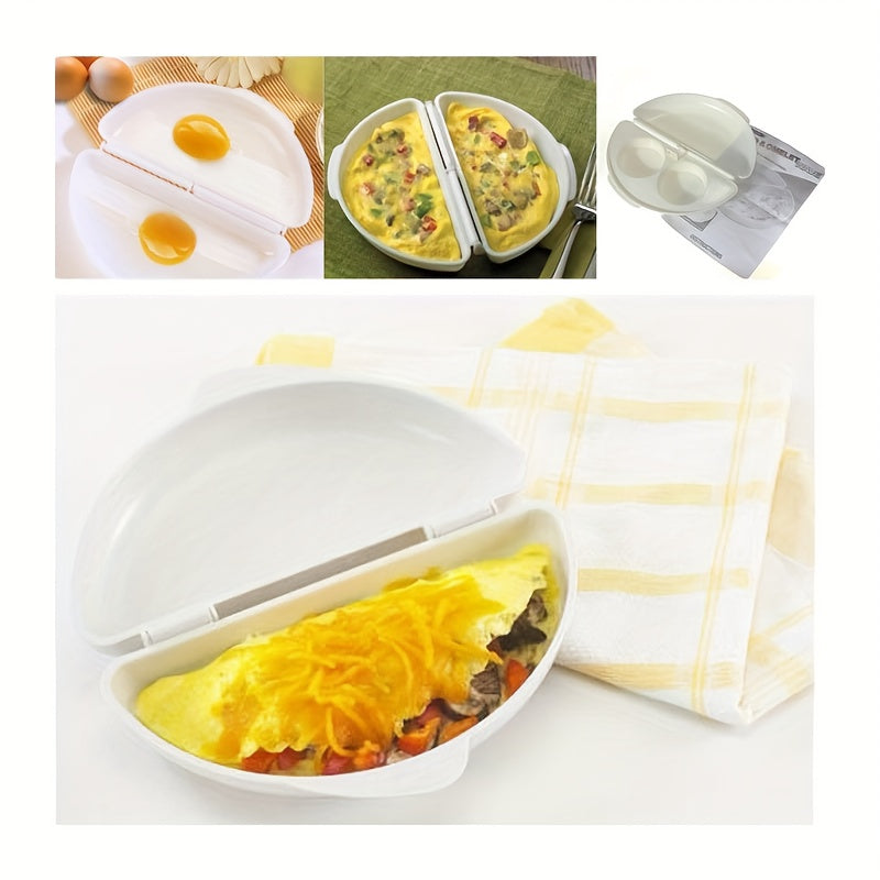 Microwave Oven Egg Steamer - An Egg Cooker, Poacher, and Baking Tool for DIY Egg Cooking in the Kitchen