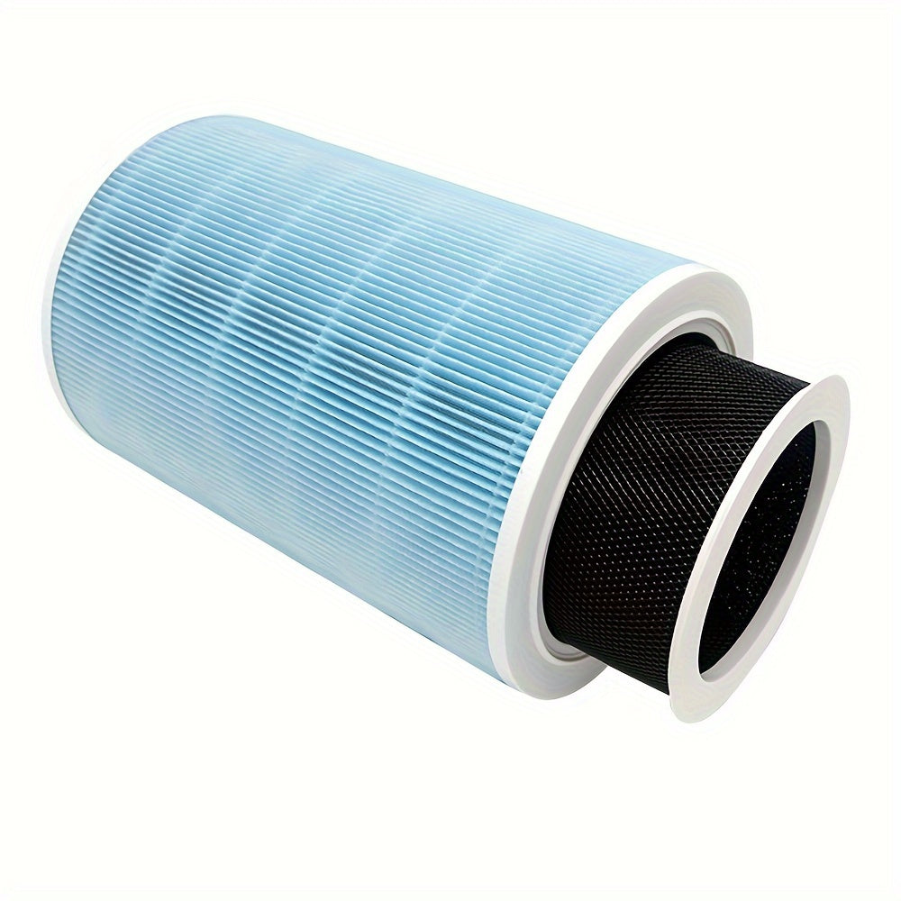 Compatible HEPA replacement filters with RFID chip for Xiaomi Mi Air Purifier models 1, Pro, 2C, 2H, 3, 3C, 3H. Made of plastic, polypropylene, and active carbon.