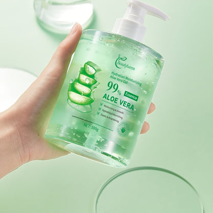 Moisturizing Aloe Vera Gel protects and refreshes the skin after sun exposure, prevents dryness and roughness, and is non-greasy. Suitable for both men and women, it is easy to use.