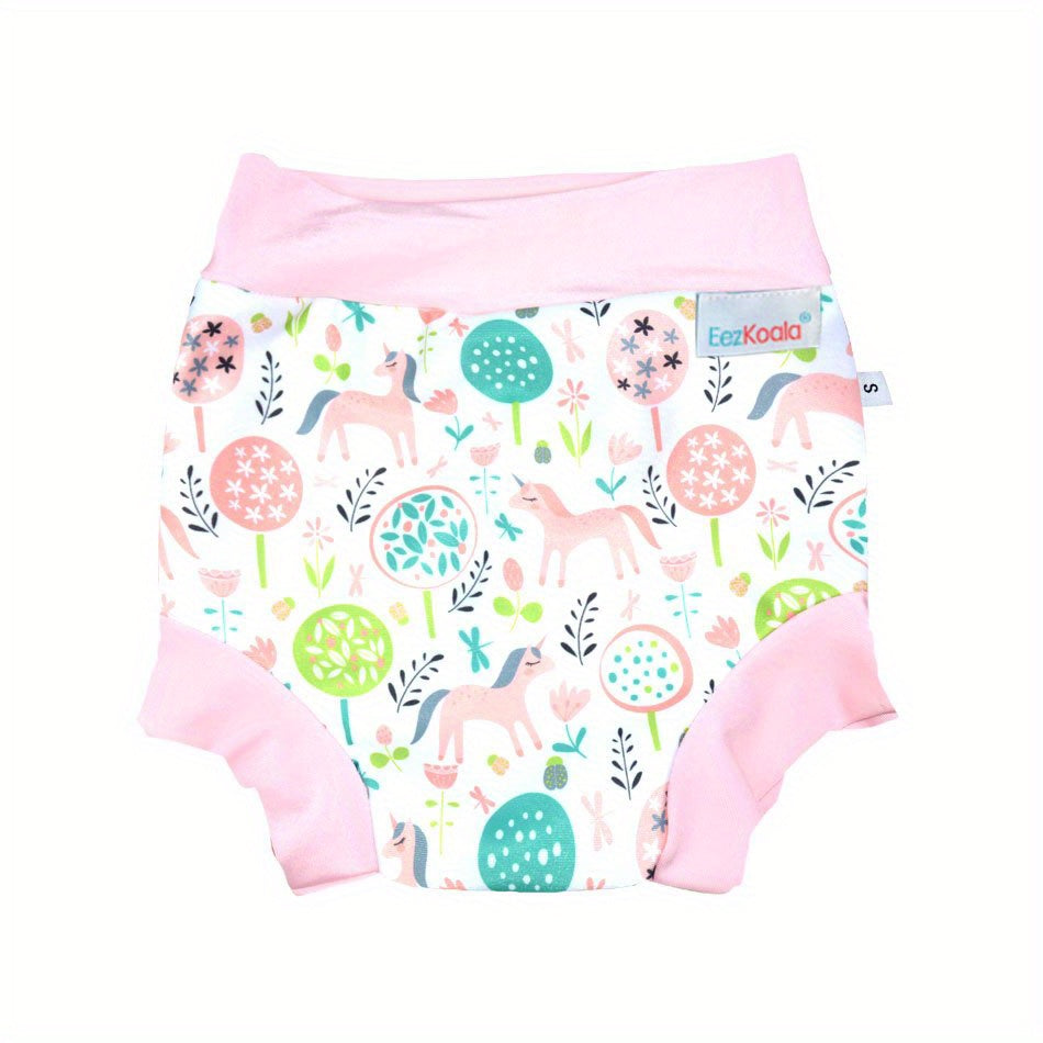 Ensure Your Newborn's Safety and Comfort with our Leakproof High Waist Baby Swimwear!