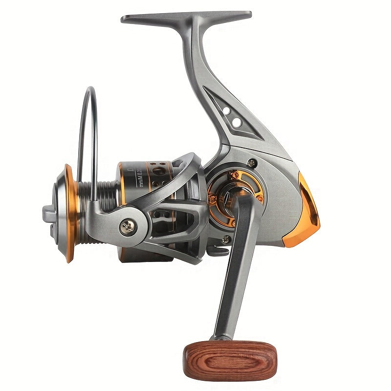 BILLINGS DC Series Spinning Fishing Reel with 5.2:1 Gear Ratio, 11.79KG Max Drag, CNC Metal Spool for Freshwater & Saltwater.