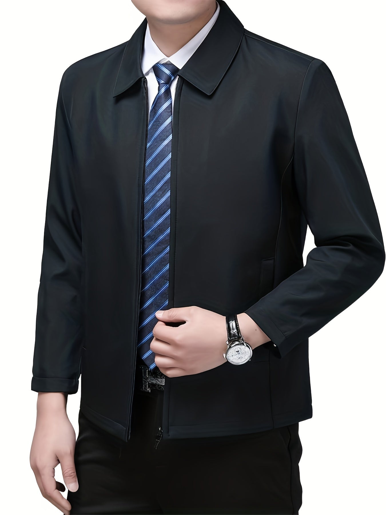 Men's jacket for business casual occasions.