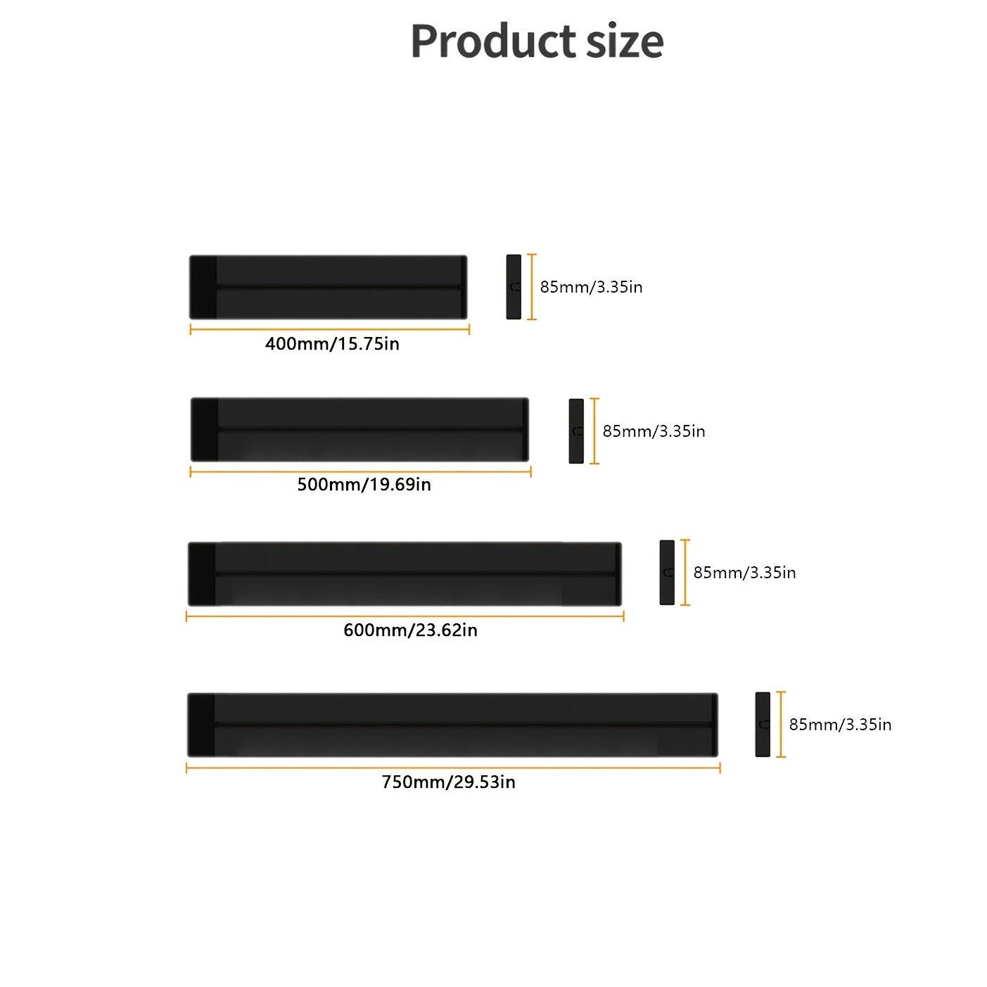 Rotating rail power socket with EU European standard and USB Type C module for wall surface mount. Modern design with 220-240V output and no battery required. Retrofittable for 86 type