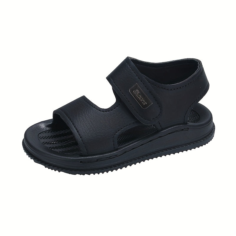 Boys' open-toe sandals that are both stylish and comfortable, perfect for indoor and outdoor beach use, with breathability and lightweight design.